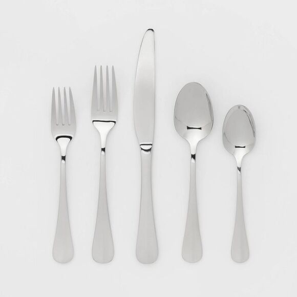 Threshold - 20pc Sussex Flatware Set Silver - Threshold Silver - Picture 1 of 3